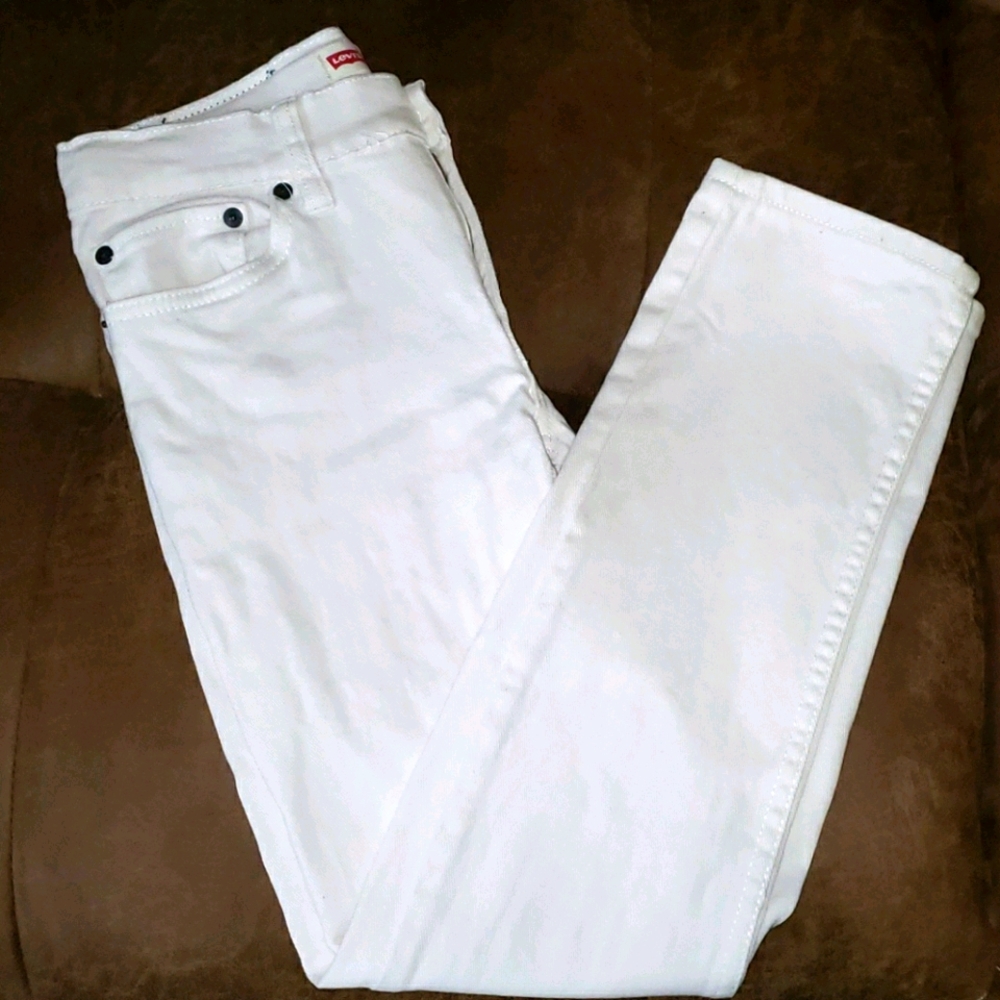 Levi Jeans (White) boys youth